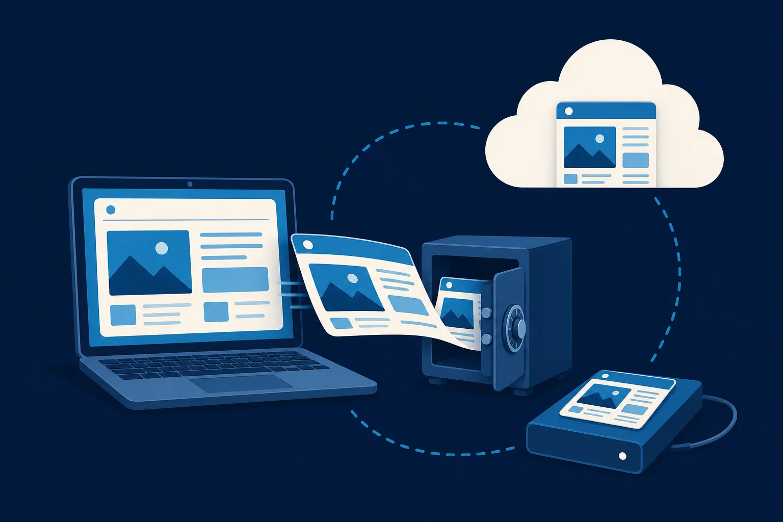 How to Back Up Your Website Without the Tech Headache