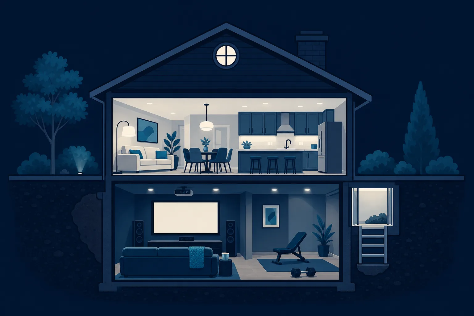 How to Build a Website for a Basement Finishing Company That Books Estimates
