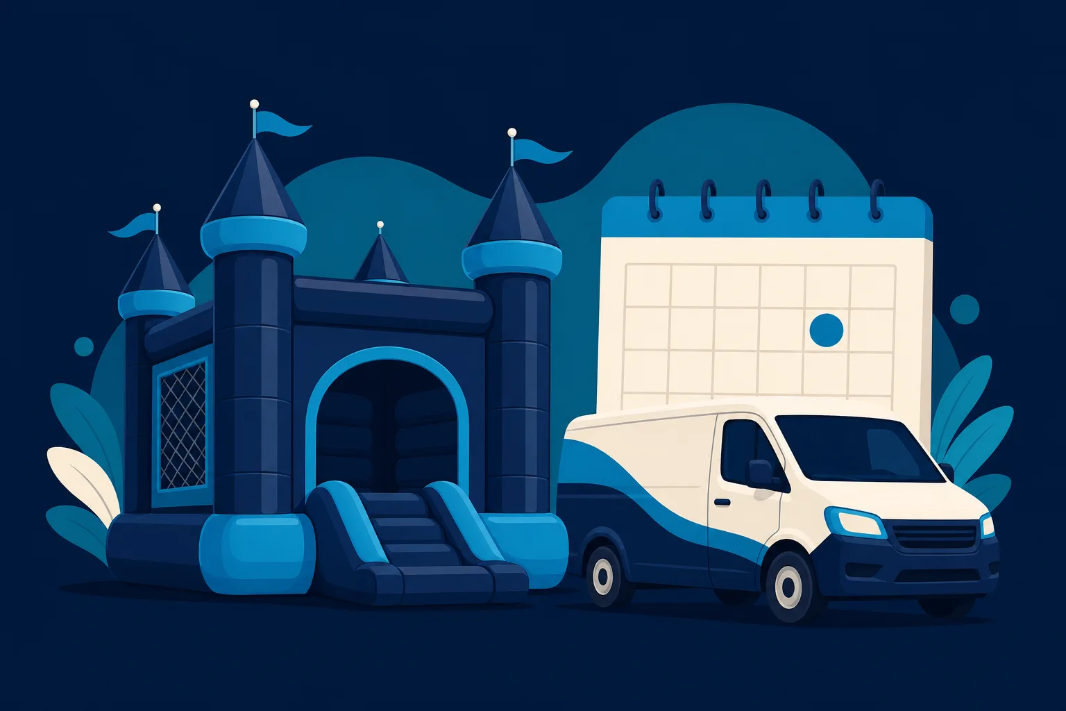 How to Build a Website for a Bounce House Rental Business That Books Weekends