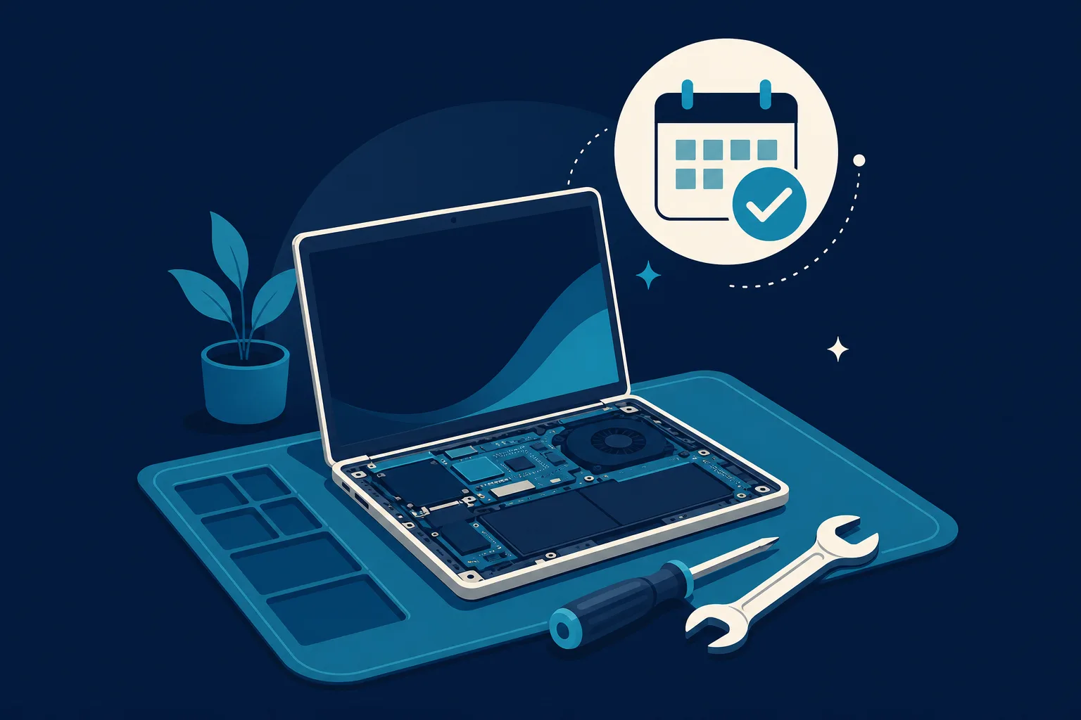 How to Build a Website for a Computer Repair Shop That Books Fixes