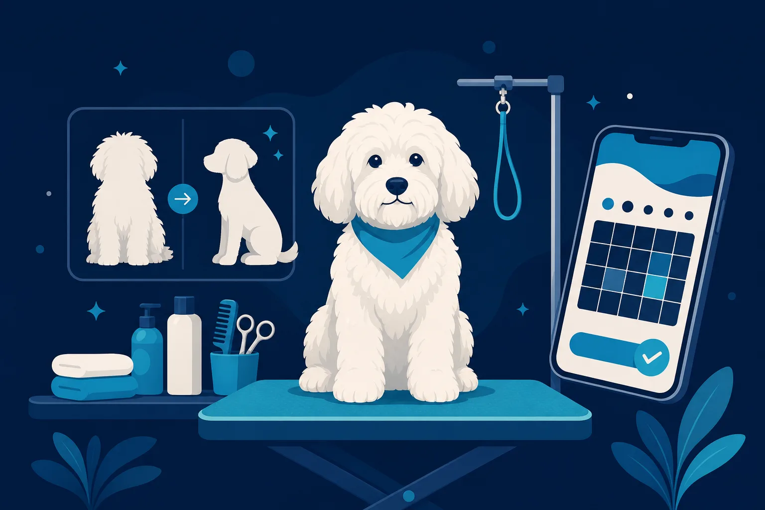 How to Build a Website for a Dog Groomer That Fills the Book