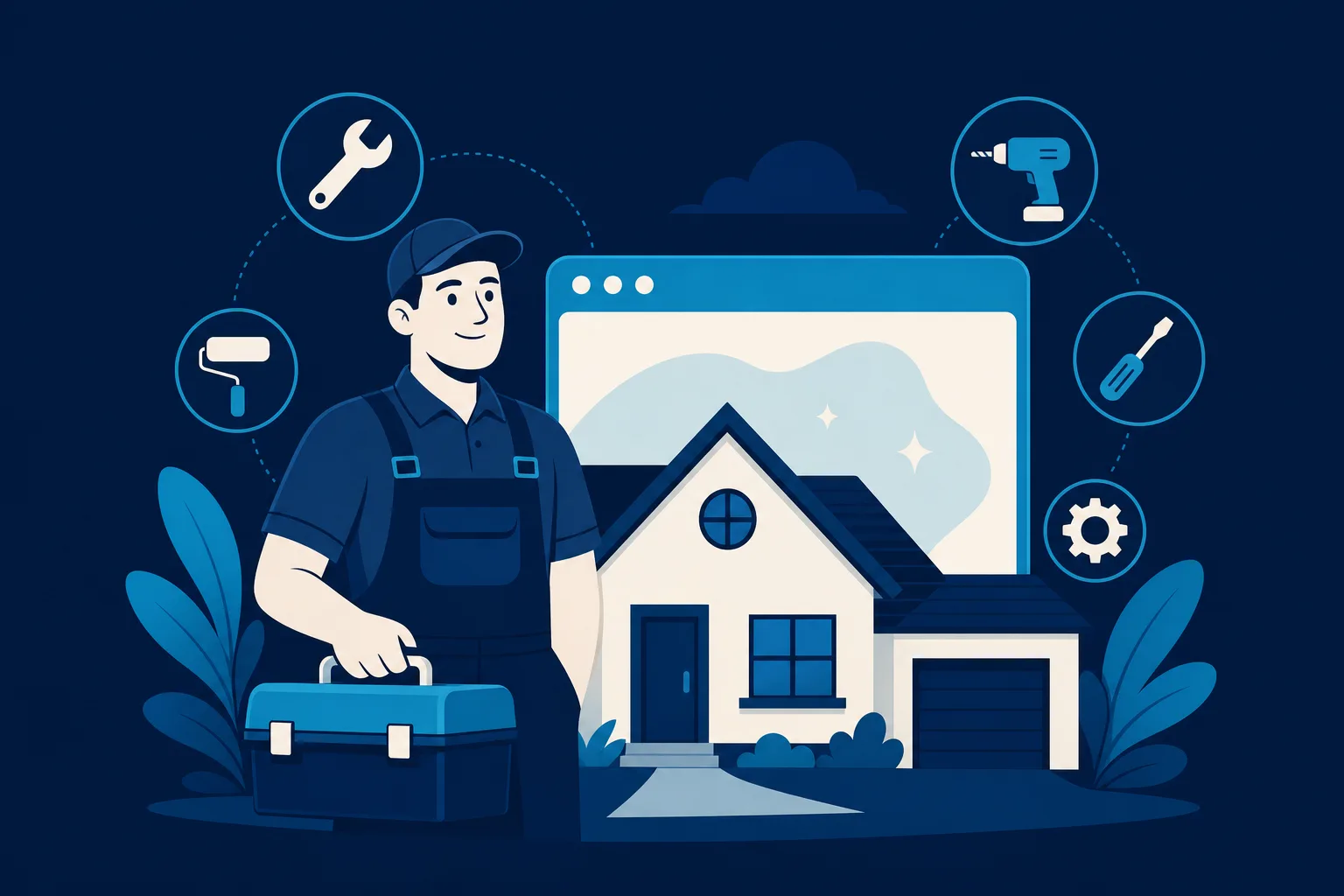 How to Build a Website for a Handyman That Books Steady Work
