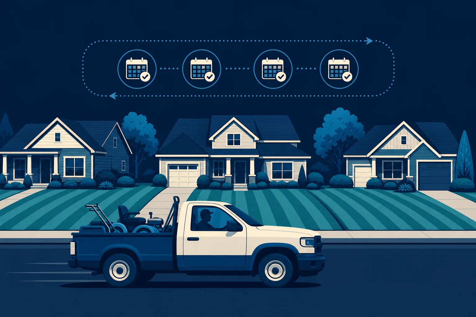 How to Build a Website for a Lawn Care Business That Books Recurring Accounts