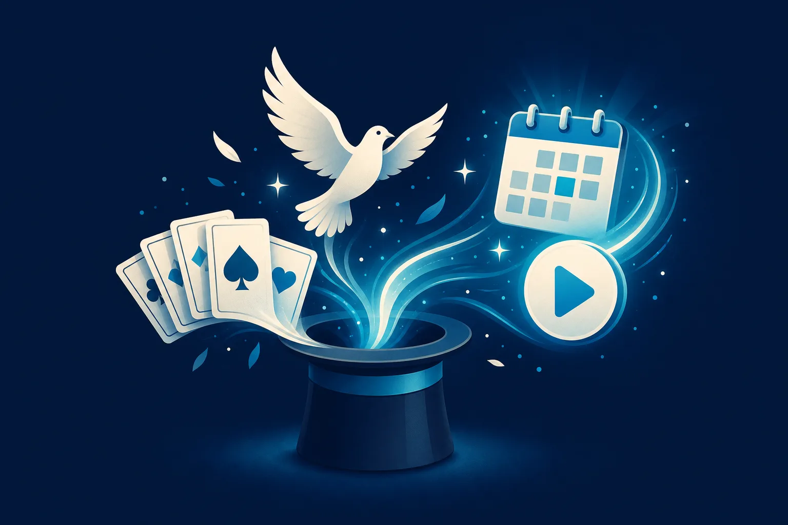 How to Build a Website for a Magician That Books Shows