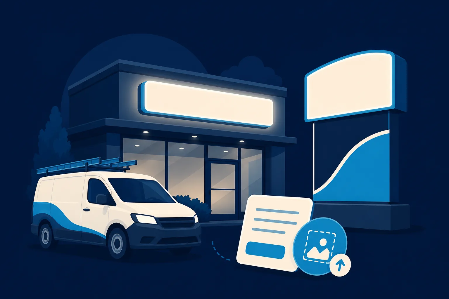 How to Build a Website for a Sign Company That Books Projects