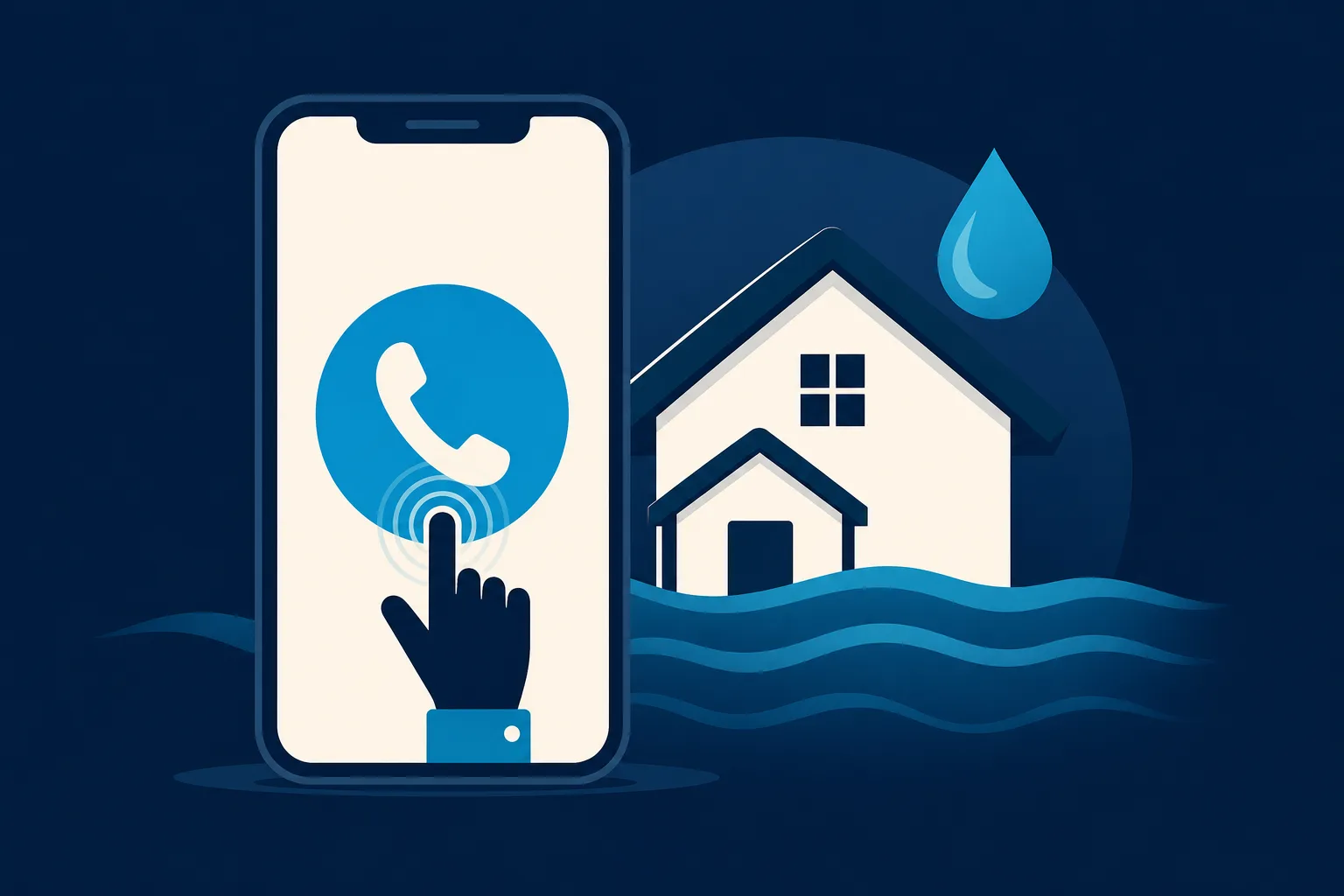 How to Build a Website for a Water Damage Restoration Company That Wins Emergency Calls