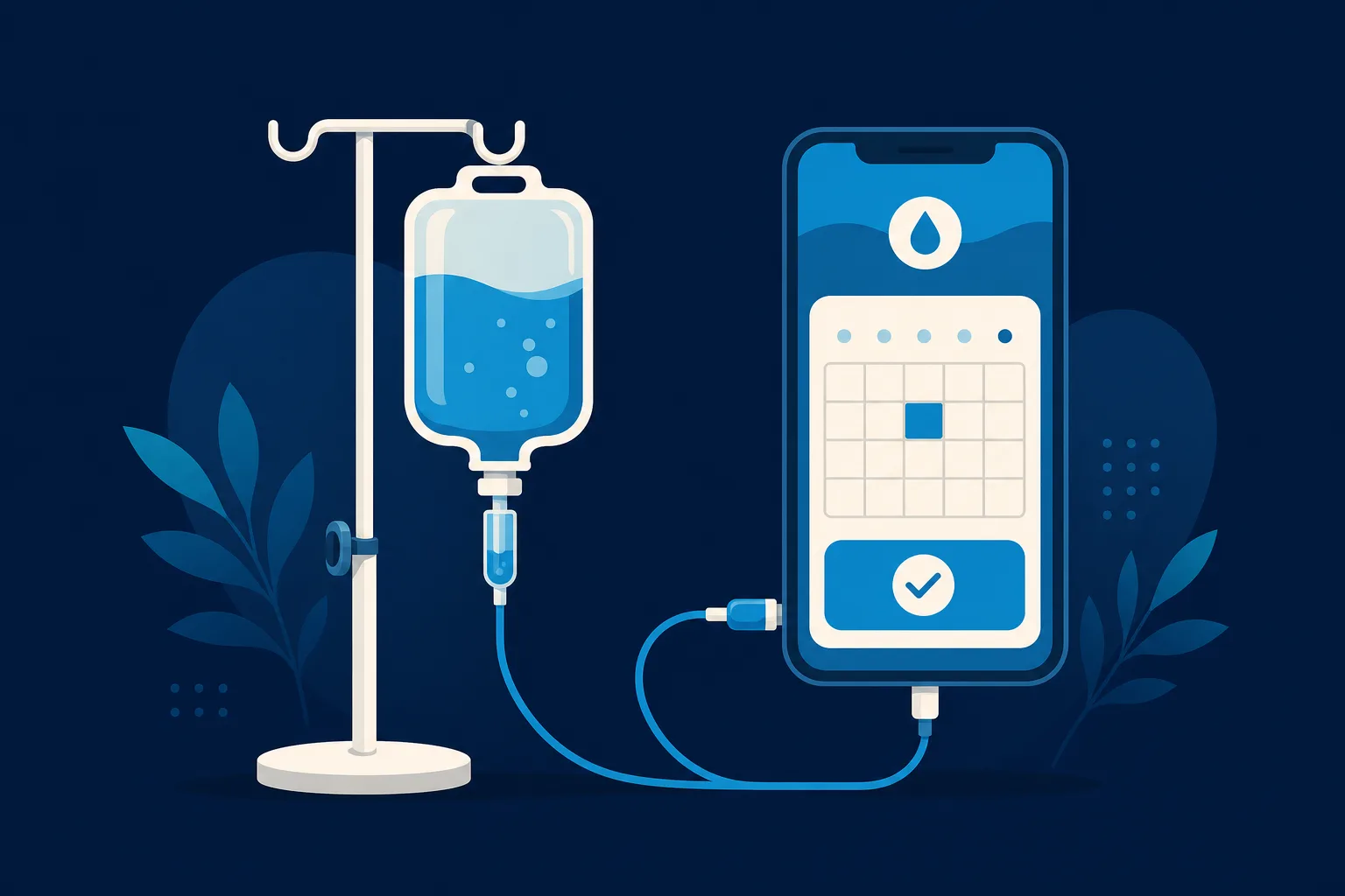 How to Build a Website for an IV Therapy Clinic That Books Drips